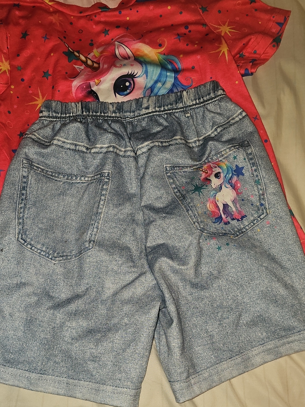 Girl Mathcing Set Size 7-8 - Picture 3 of 3